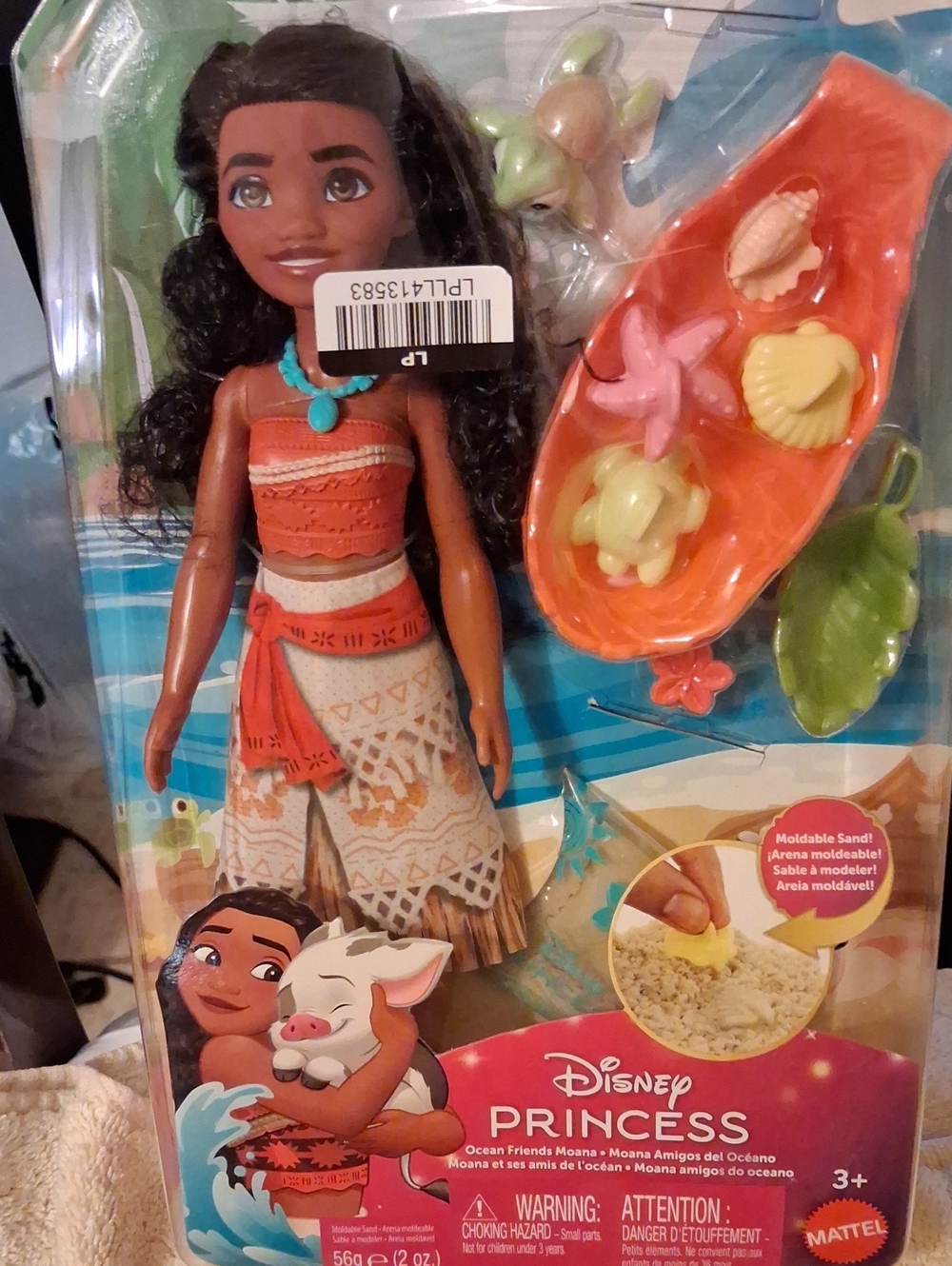 Moana Doll with Ocean Friends Playset